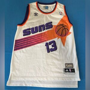 Adidas Steve Nash Phoenix Suns Basketball Jersey